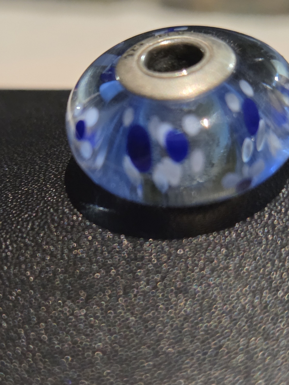 Pandora Blue Murano Glass Bead